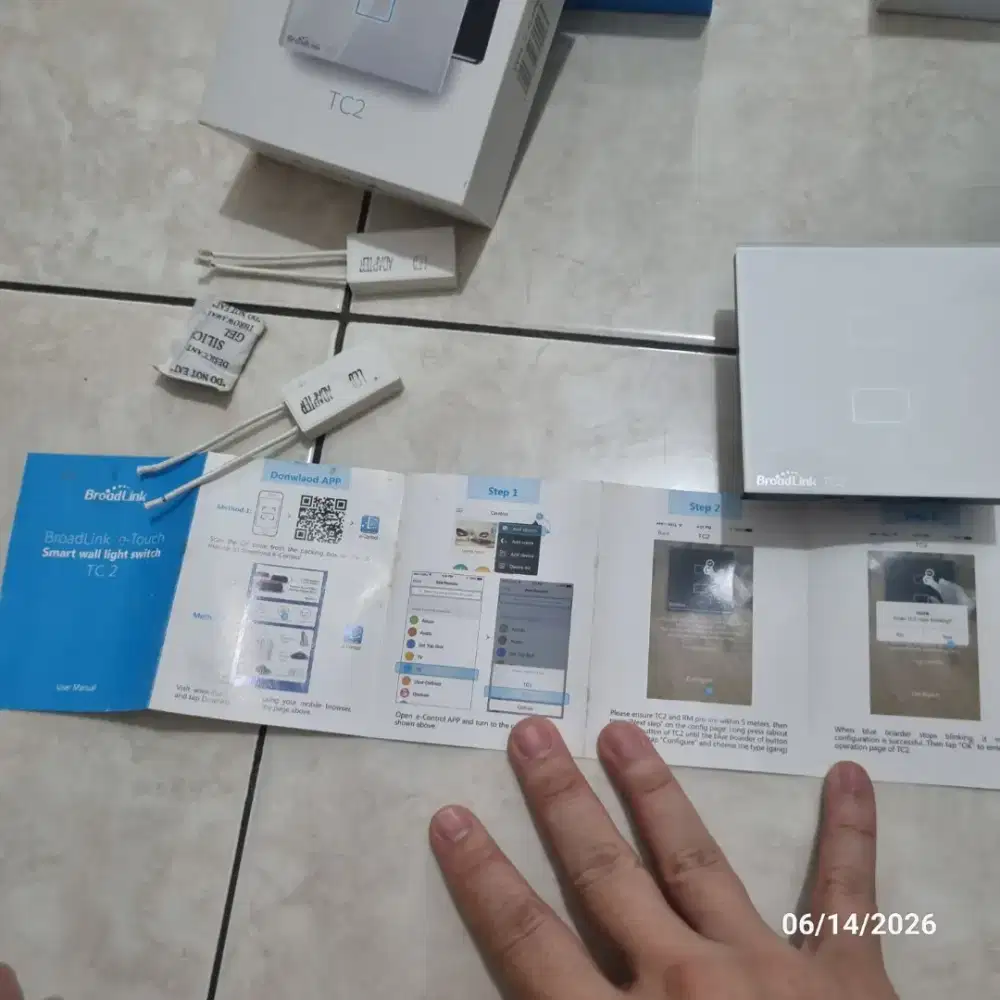 Broadlink TC2 smart switch bekas