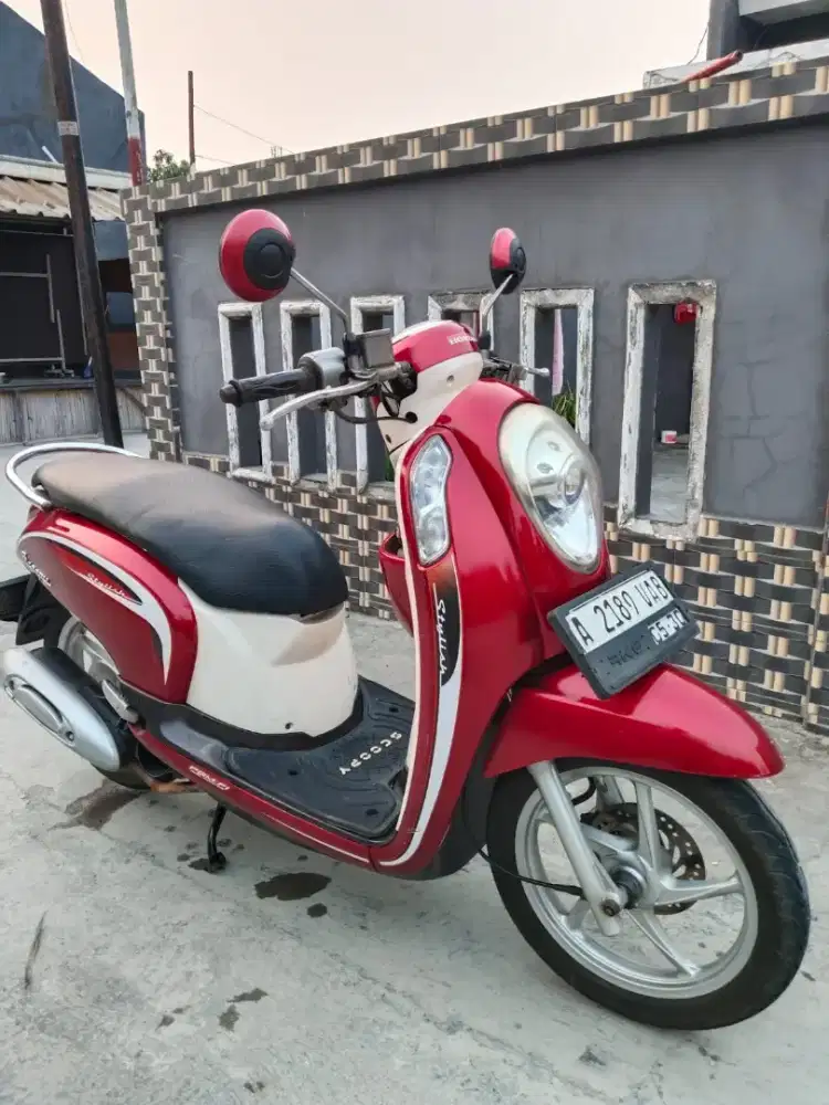 Honda Scoopy f1 tahun 2014 siap pakai