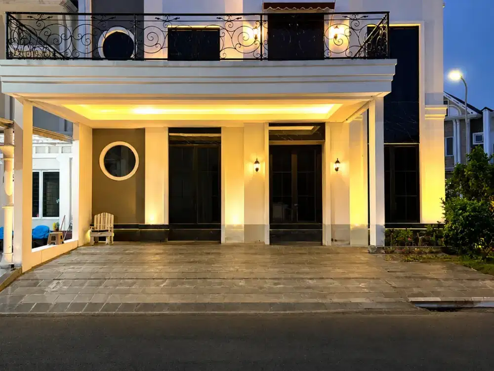 Rumah hoek 3lt 12x15 180meter Cluster Thames JGC Jakarta Garden City