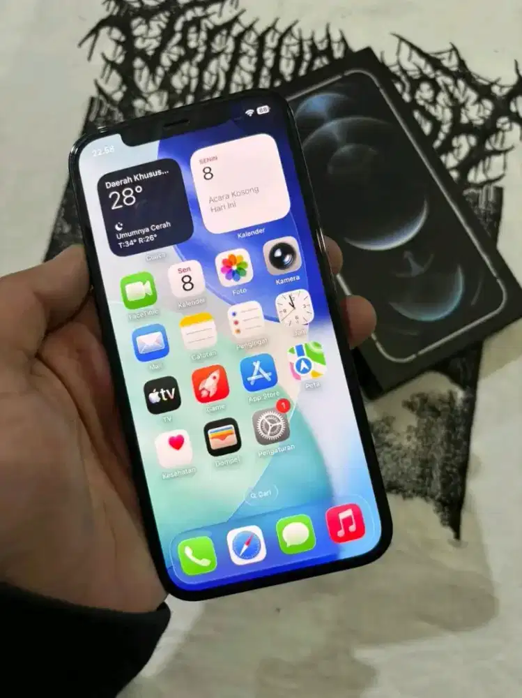 iPhone 12 pro 128gb blue pasific