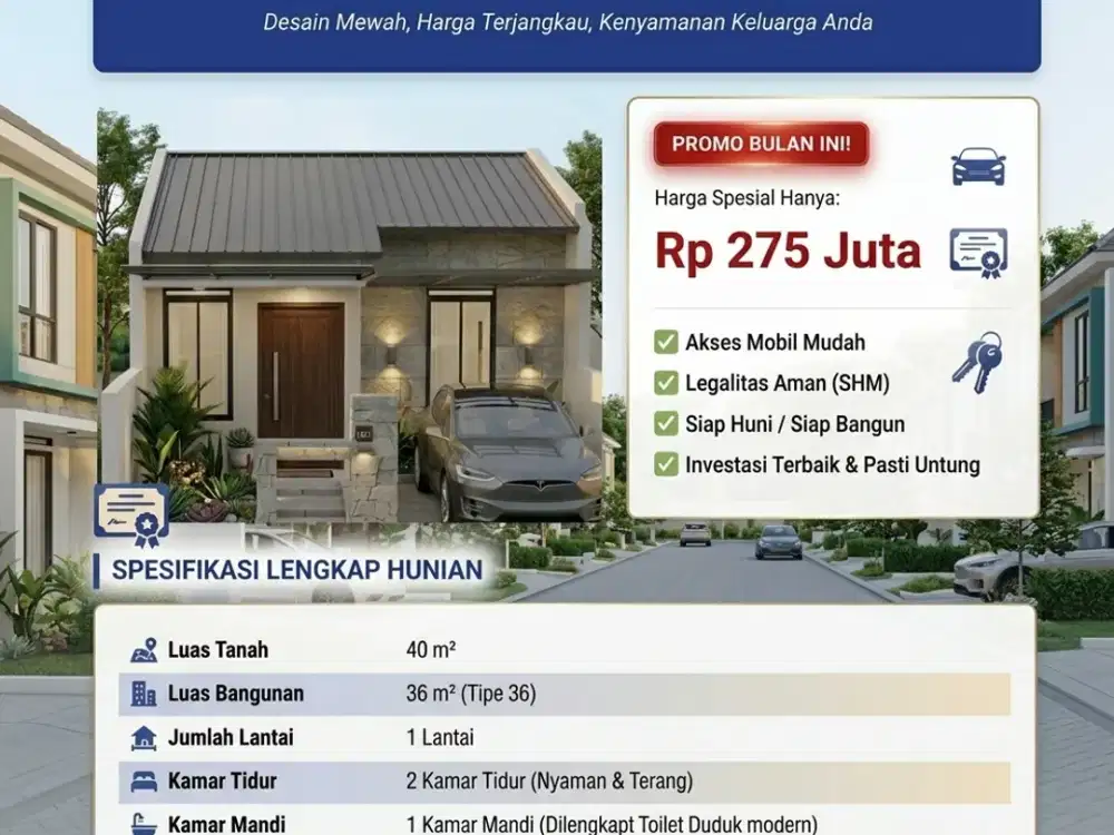 Rumah Murah SHM Kranggan