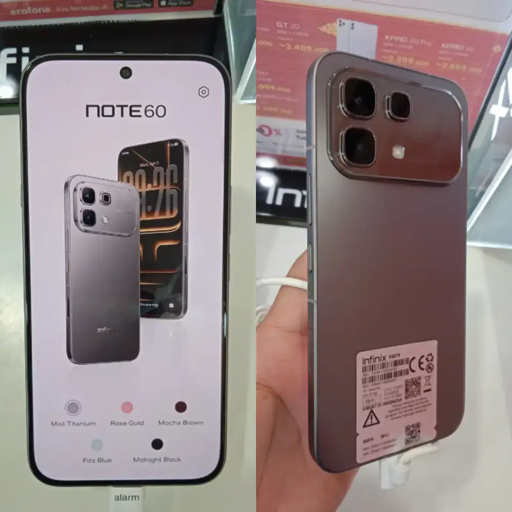 Infinix Note 60 Series! Cicilan 0% 12 Bulan