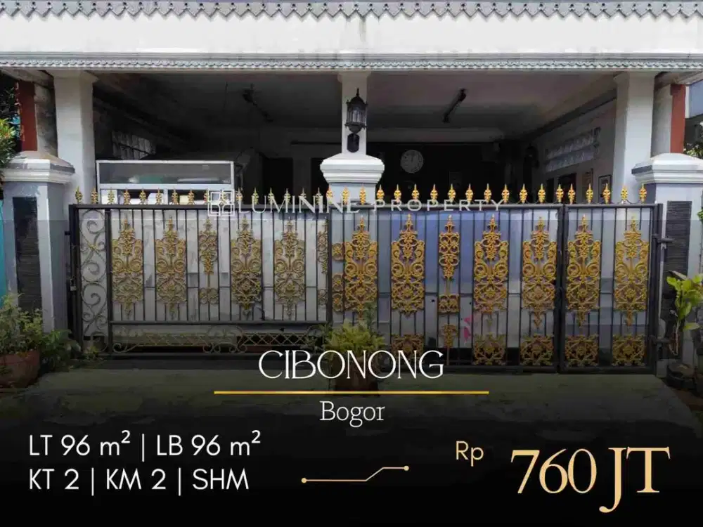DIJUAL RUMAH SIAP HUNI DI CIBINONG (DH)