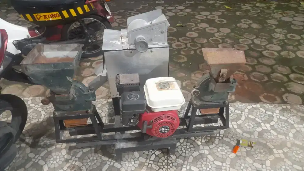 Bengkel panggilan genset, selep tepung, kompresor