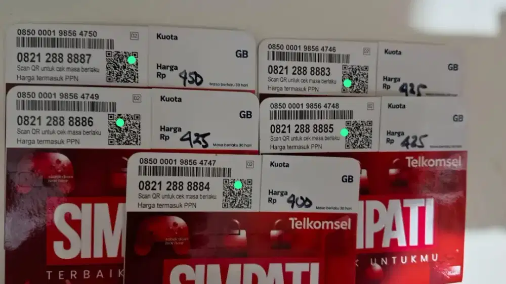 Nomor cantik simpati
