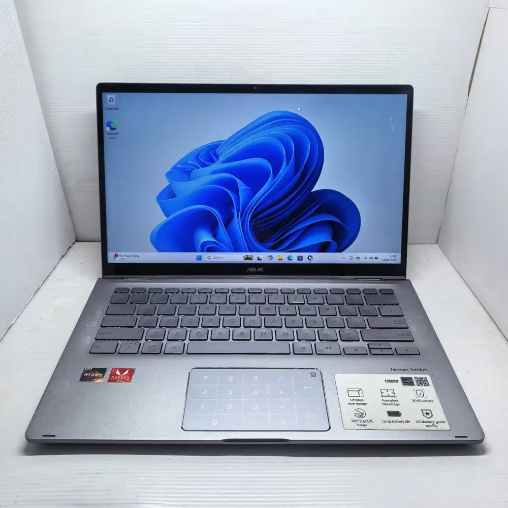 HOT SALE! LAPTOP PREMIUM ASUS ZENBOOK FLIP UX463DA RYZEN 5 8/512 SSD V