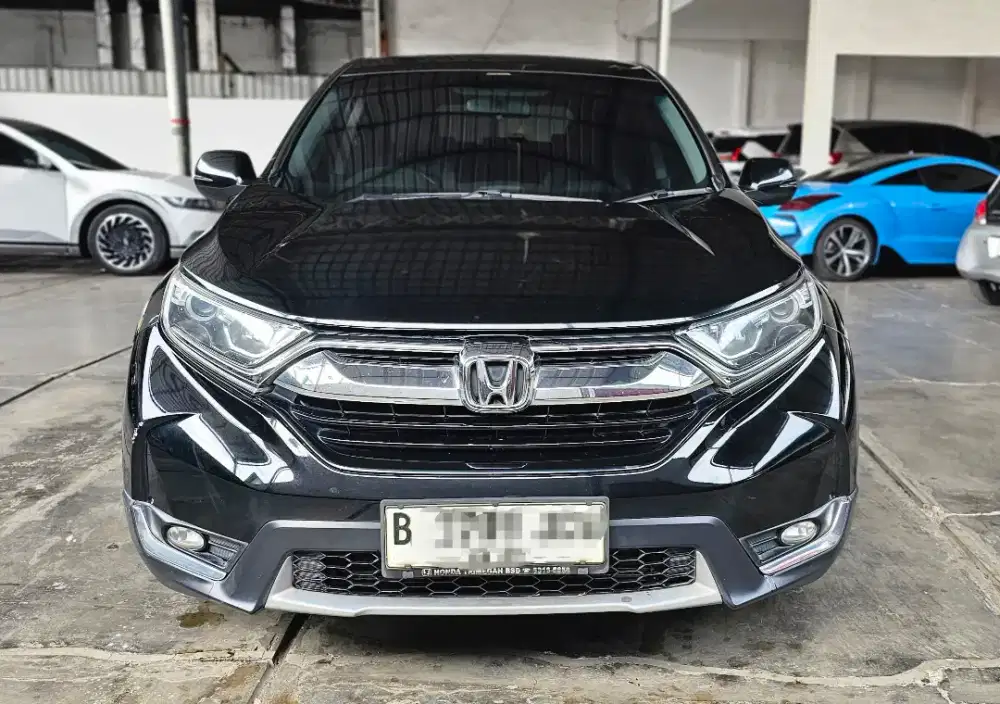 Tangan 1 Honda CRV Turbo AT Matic 2017/ 2018 Hitam Service Record