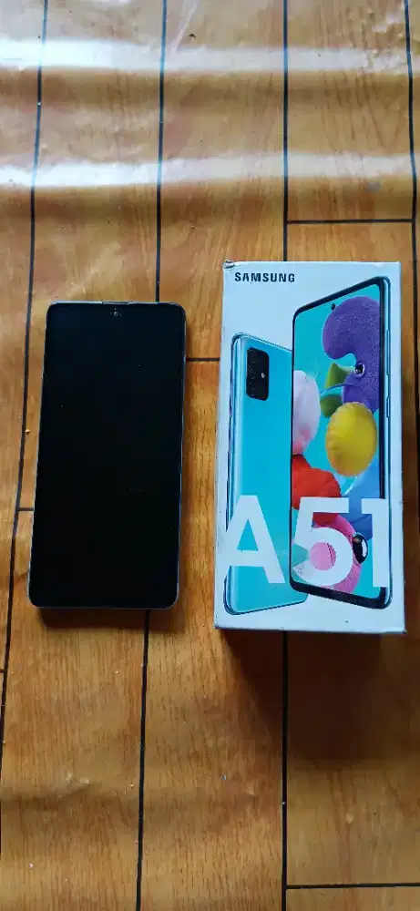 Samsung a51(6/128) lengkap