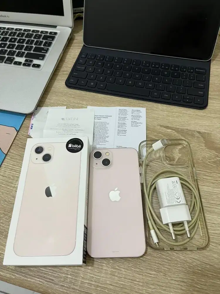 Iphone 13 128gb Pink Ibox Original Fullset