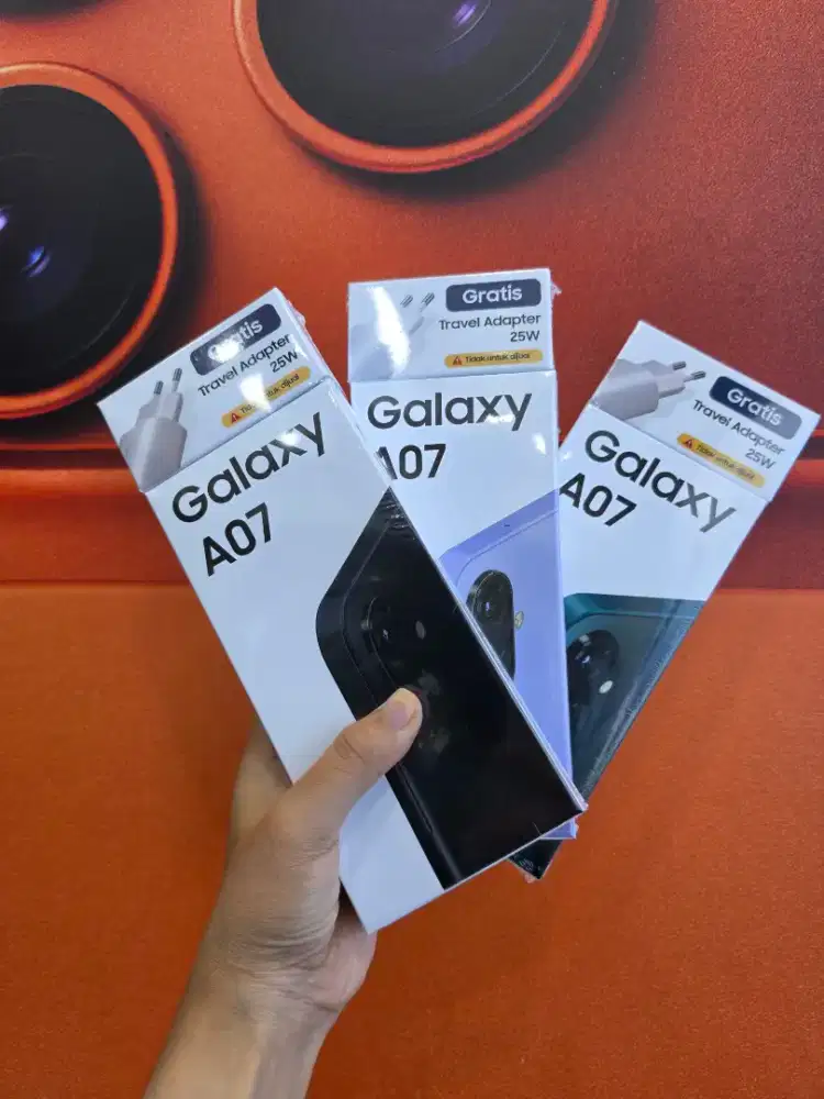 Samsung Galaxy A07 New Bergaransi Resmi! Cicilan Ringan tanpa DP