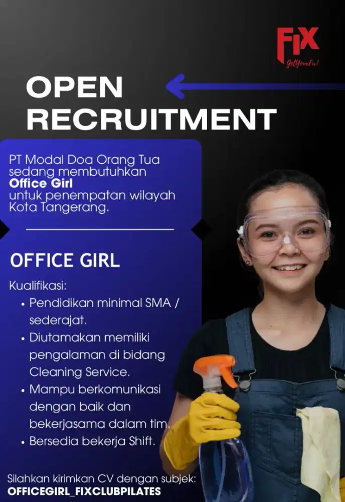 Lowongan Office Girl