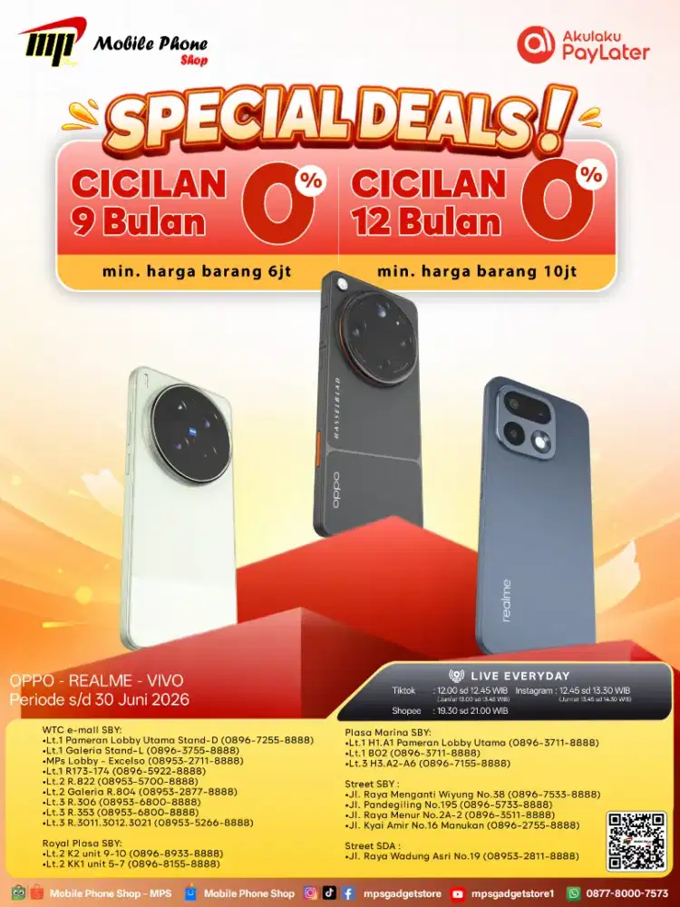 PROMO AKULAKU bunga a4ingan