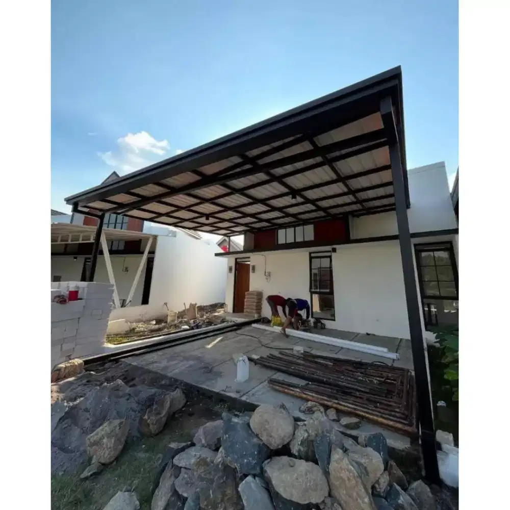 Kanopi Alderon Double Rangka