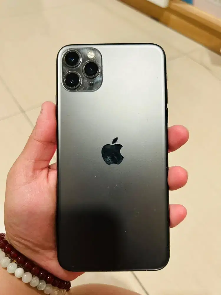 Jual Iphone 11 Promax 256GB midnight green pemakaian pribadi