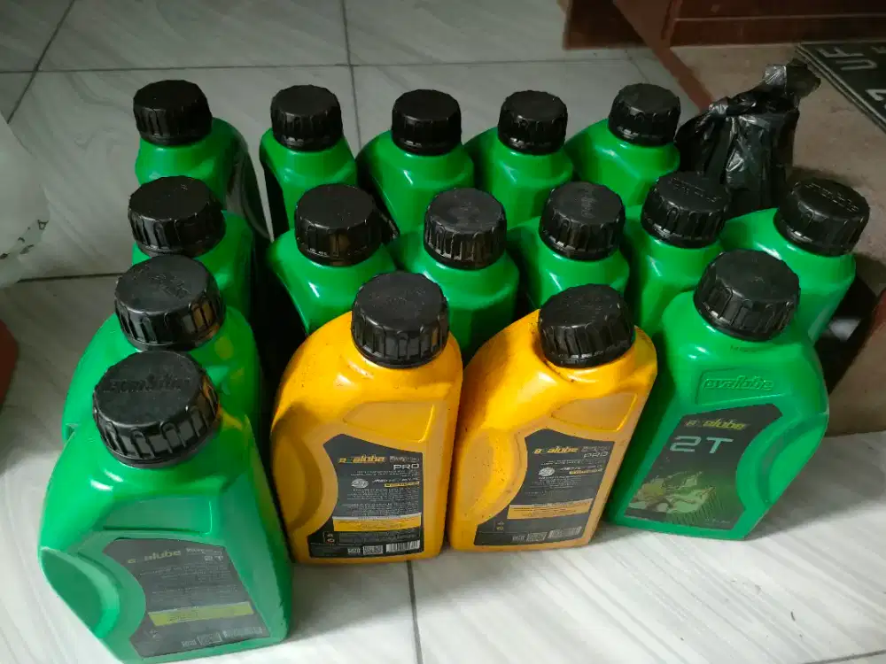 evalube 2t oli samping broken