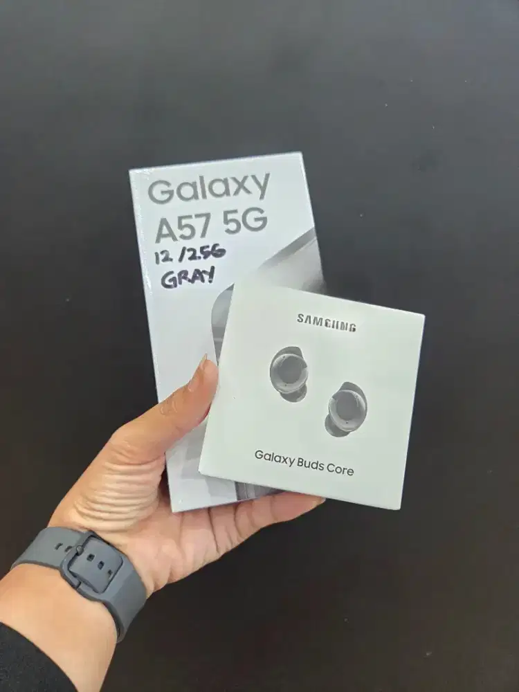 (READY STOK) SAMSUNG GALAXY A57 5G 12GB FREE BUDS CORE  GARANSI RESMI