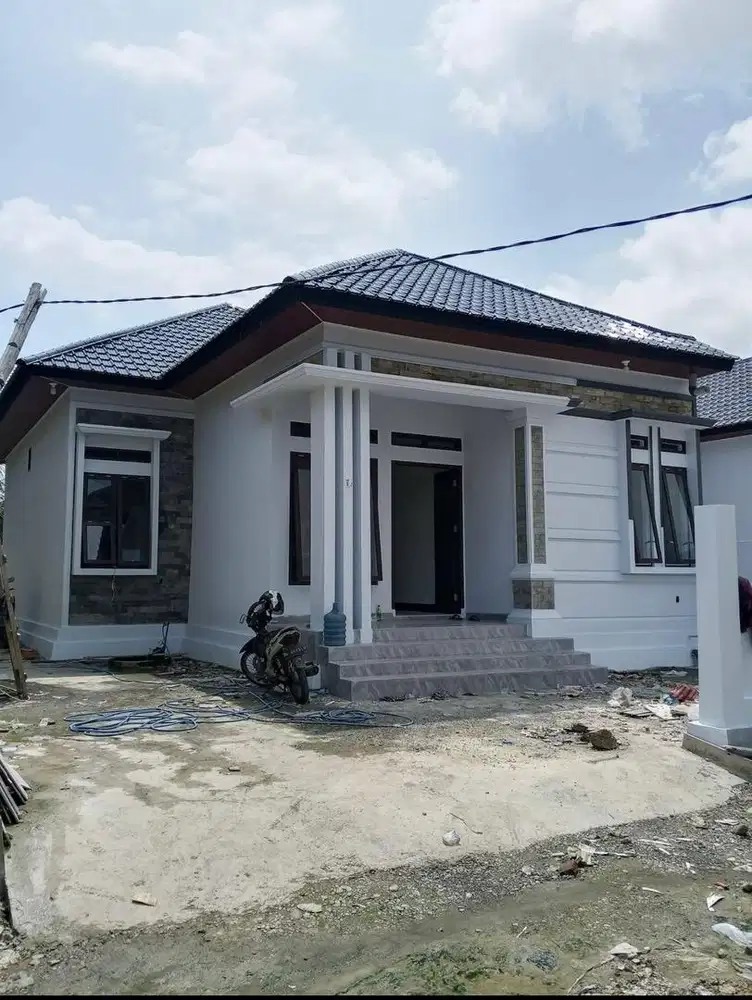 Rmh minimalis siap huni type 120/230.M.gp bayu di belakang kantorsamsa