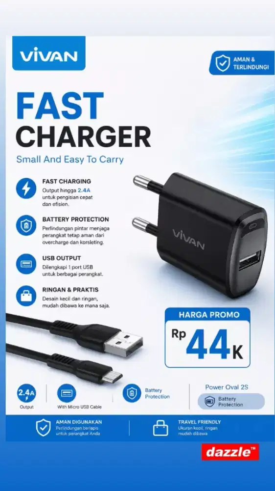 Tc Vivan power oval 2S black