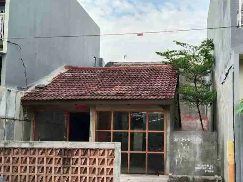 bangunan ex cafe di daerah pejuang medan satria bekasi