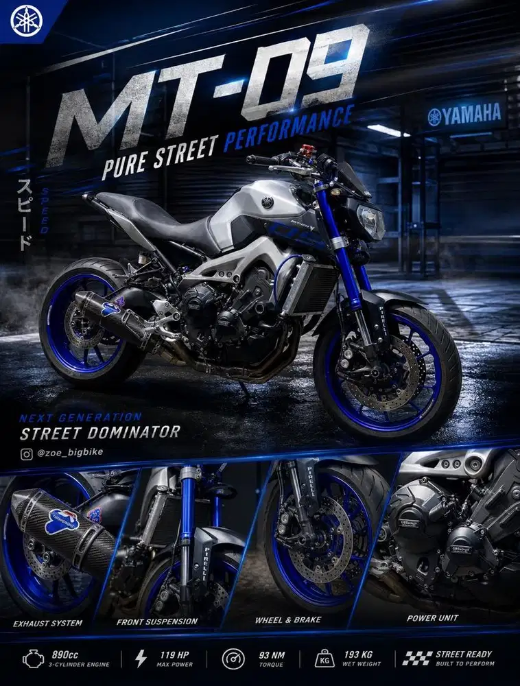 Yamaha MT-09 2016