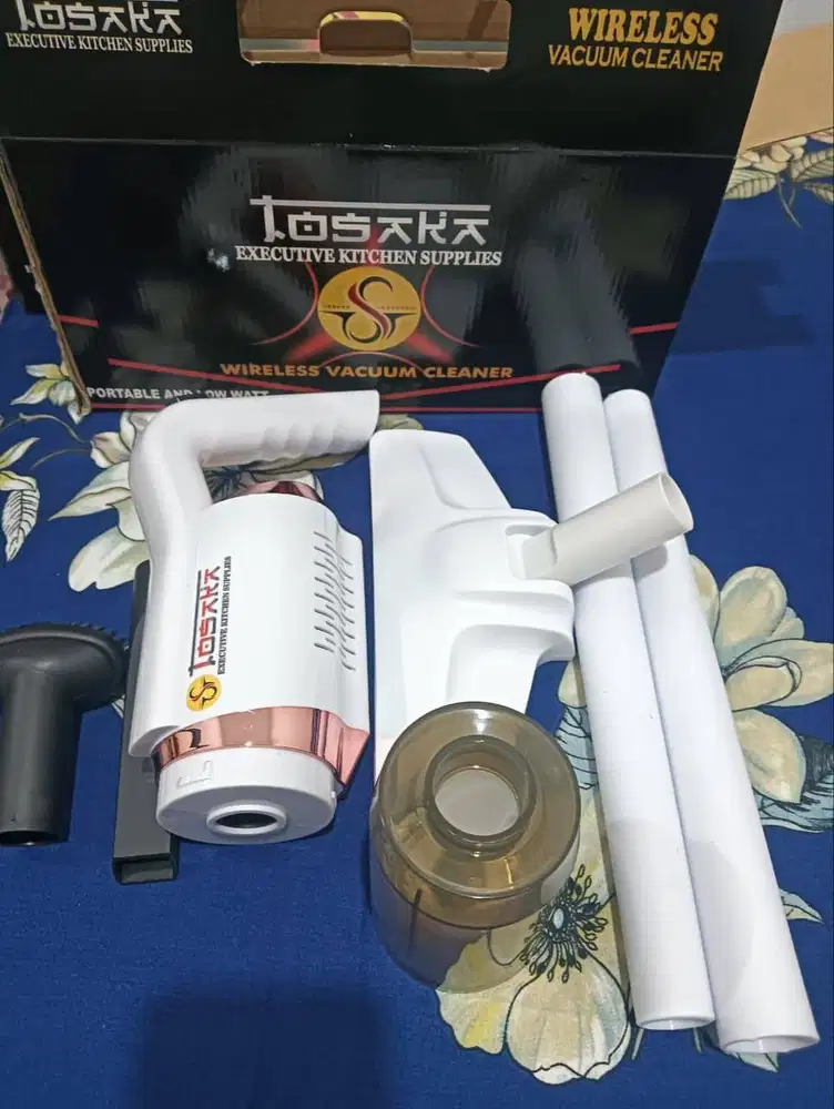 Tosaka Wireless Vacuum Cleaner BNOB - Baru Buka Dus Hari Ini