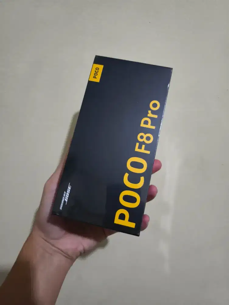 POCO F8 PRO 12/512 SILVER BARU SEGEL GARANSI RESMI