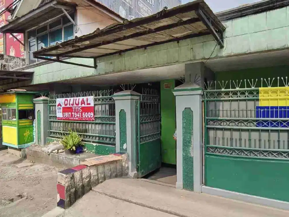 Rumah + 6 Pintu Kos Mayor Oking Cibinong, 5 Menit ke Tol Jagorawi