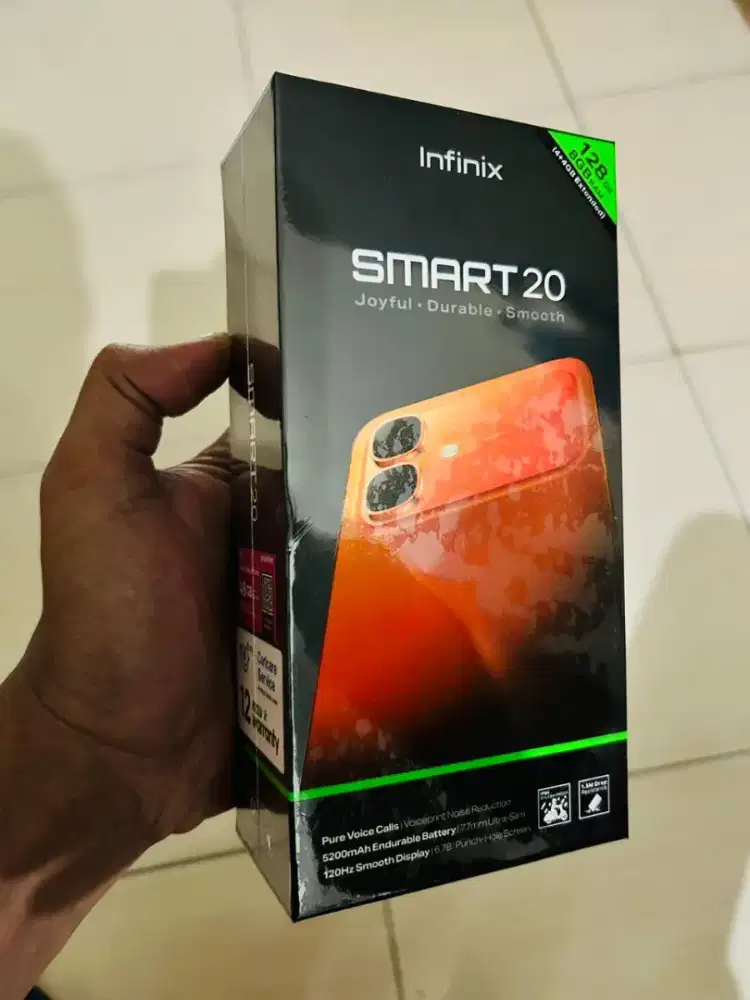 Infinix smart 20 4/128gb garansi resmi