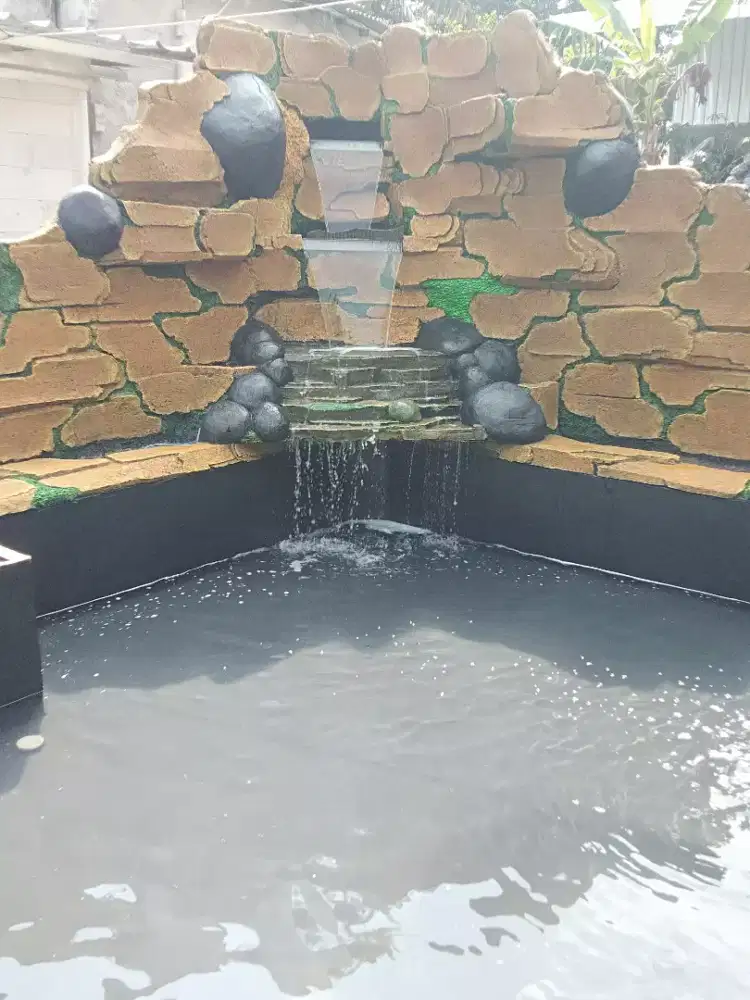 Taman relief air terjun