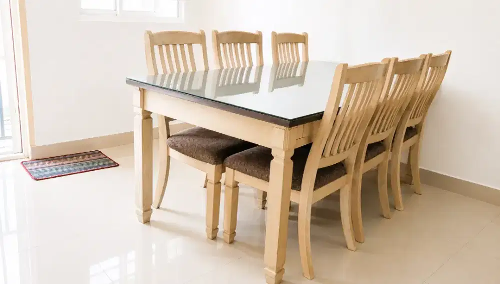Informa Ashley Bolanburg Dining Set 6 Kursi - Kayu Solid Mewah
