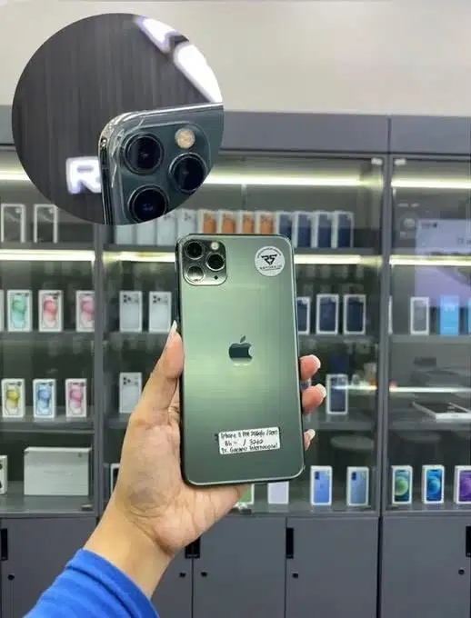iPhone 11 Pro Max 256Gb Fullset, Ex Garansi Internasional