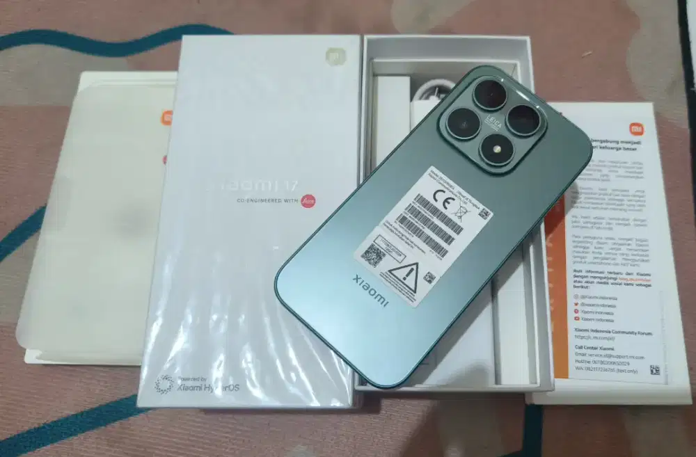 Xiomi 17 12/512 fulset like new