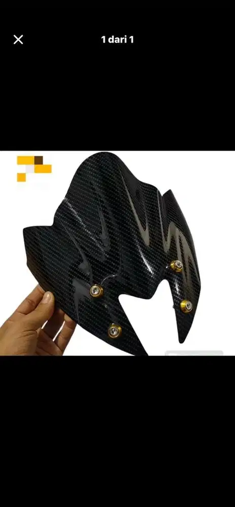 Visor Carbon Vixion NVA