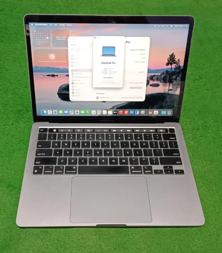 Apple Macbook Pro 2020 13inch M1 8/512 Grey Touchbar Murah