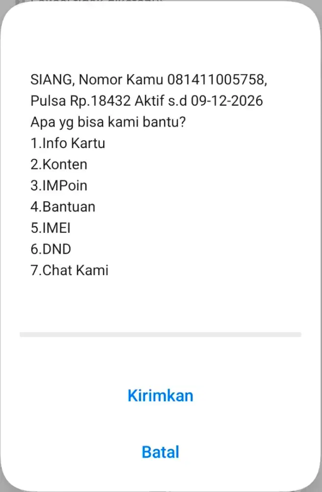 nomor cantik indosat maju mapan