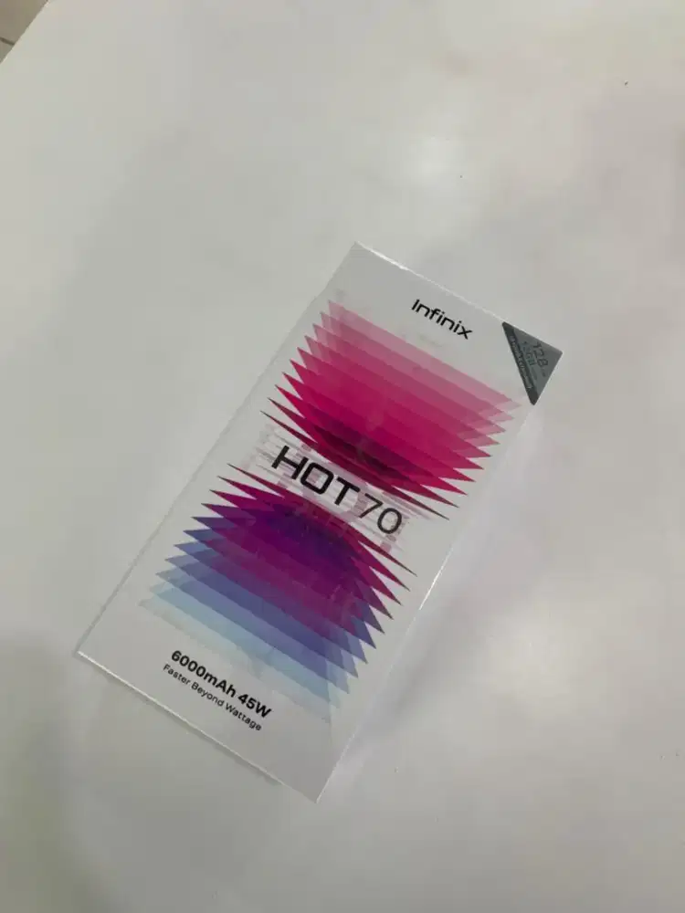 INFINIX HOT 70, NEW GARANSI RESMI KREDIT SYARAT CUMA KTP
