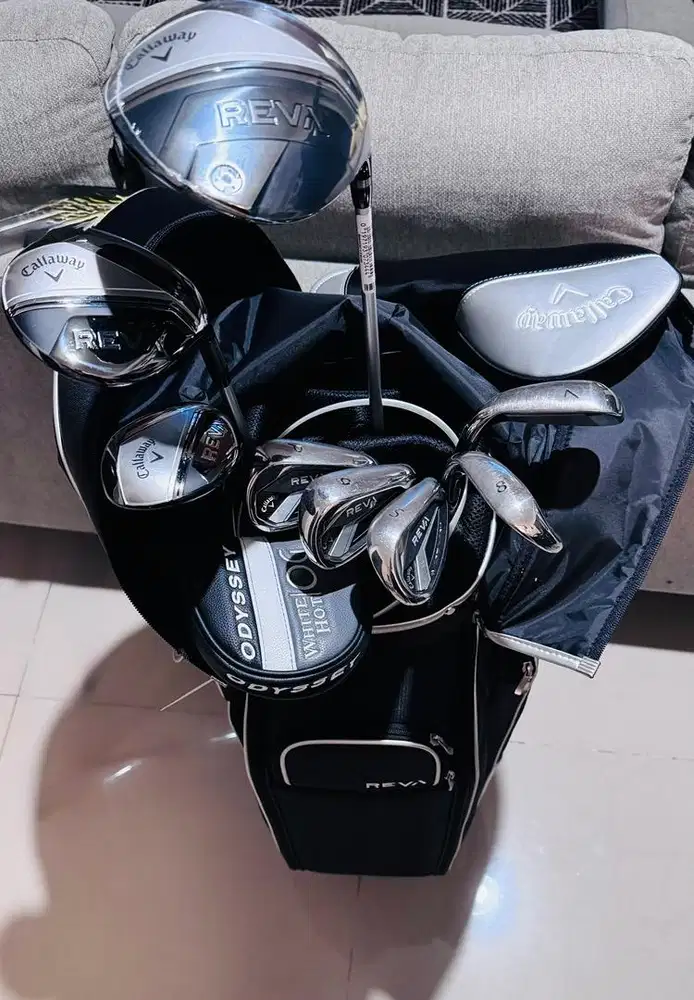 Callaway REVA Women Golf Set Original Jepang Fullset Lengkap Like New