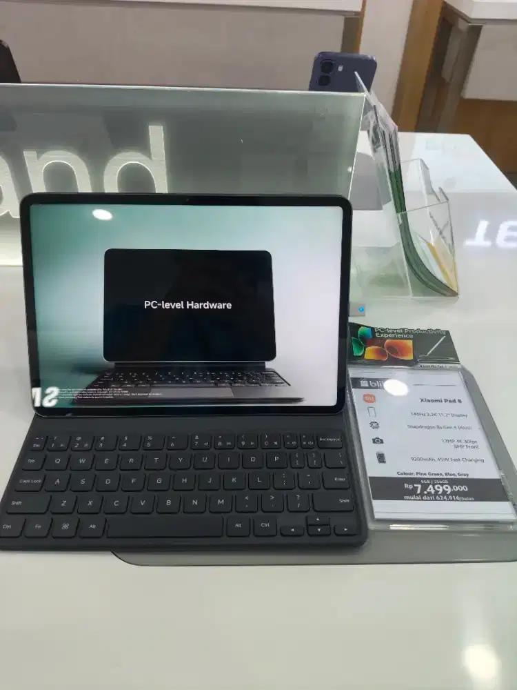 Xiaomi Pad 8 8/256 GB, Cicilan 0% Tanpa DP by Kredivo