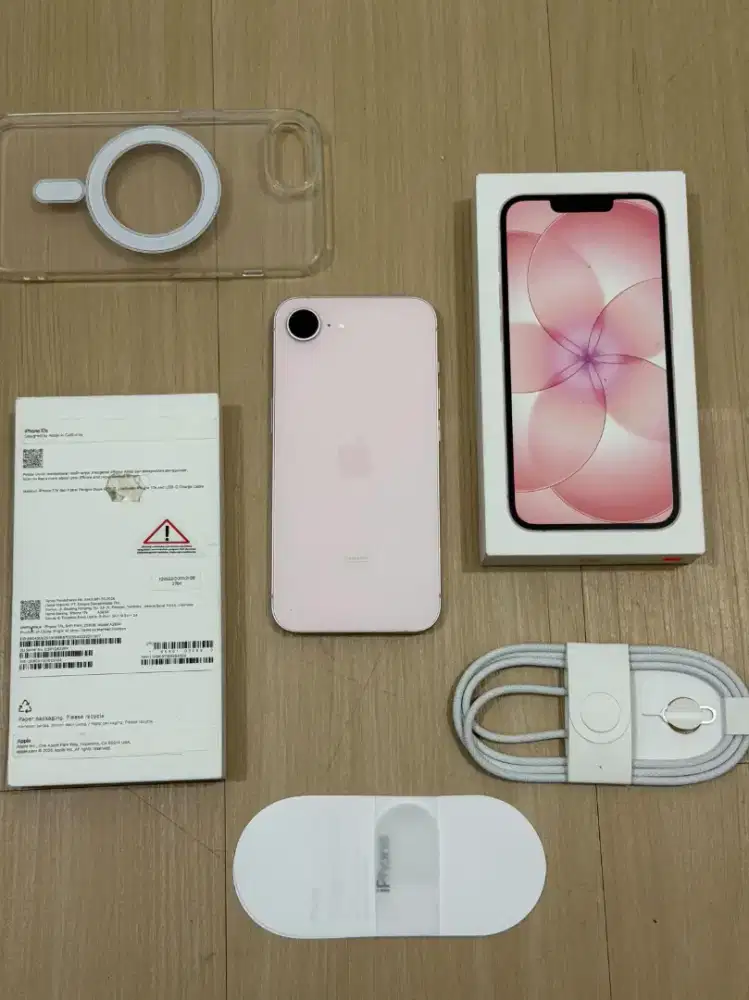 IPhone 17E 256GB eks resmi perfect like new fullset ori cc3x
