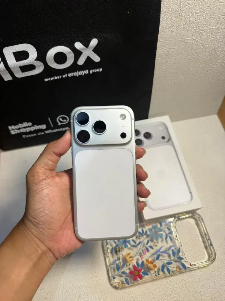 iPhone 17 Pro 512GB Silver iBox Resmi