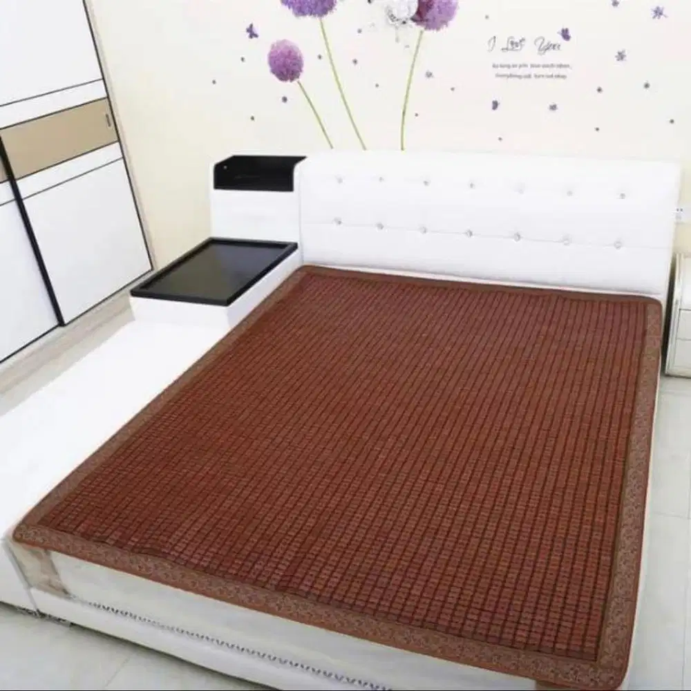 Sprei/Karpet duduk Bambu ukuran 160X200cm