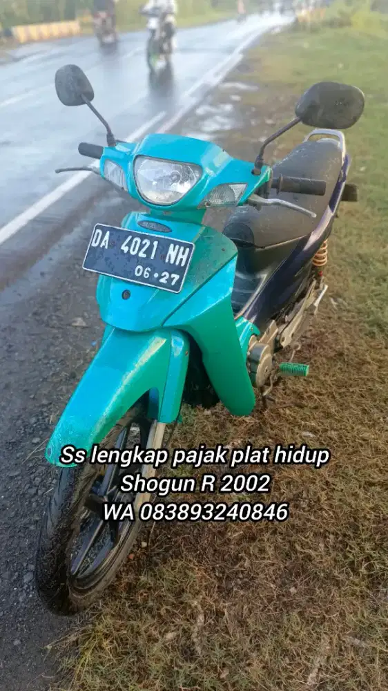 Shogun R pjk plat hidup