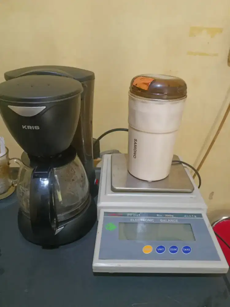 Mesin kopi & grinder kopi