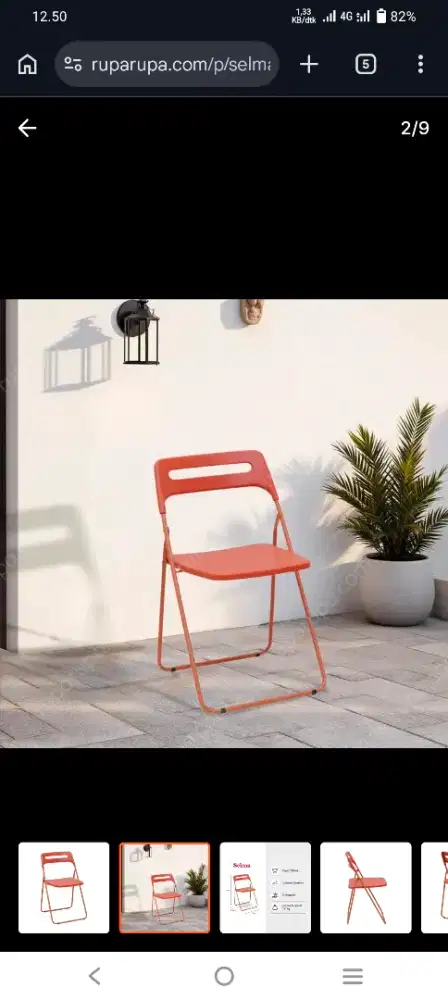 PROMO!! SELMA VALERA KURSI LIPAT