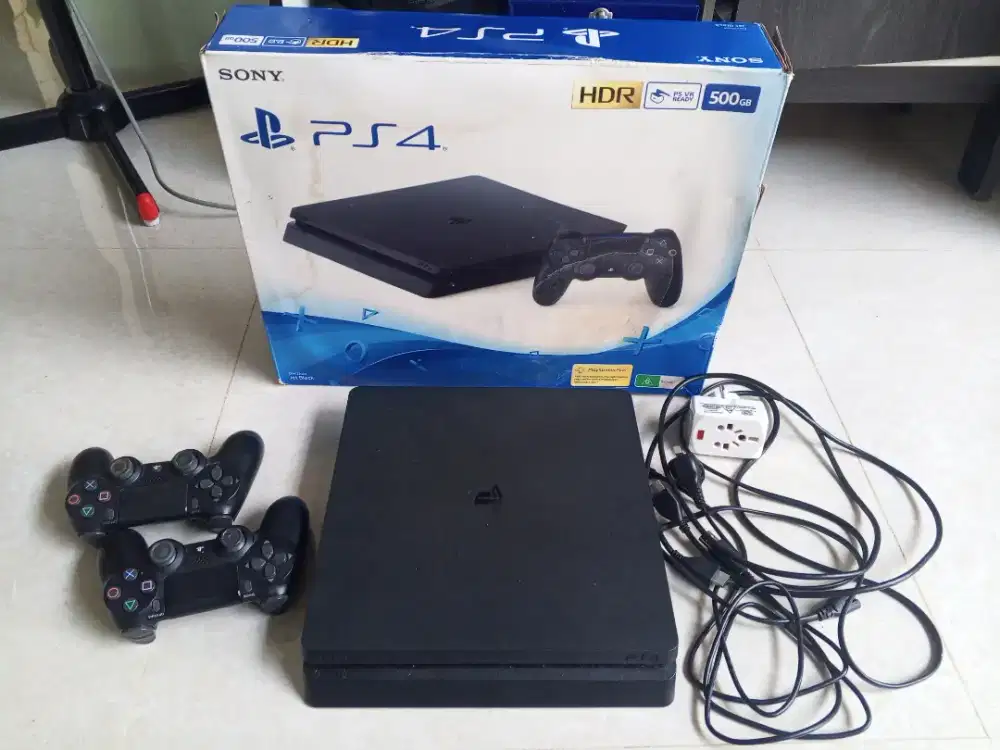 Console PS 4 Slim Tahun 2024 (Bekas yg Berkualitas)