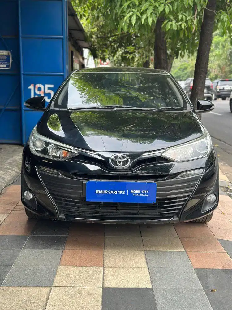 TOYOTA 2019 VIOS G 1.5 A/T HITAM MEWAH MURAH MOBIL1717 JEMURSARI