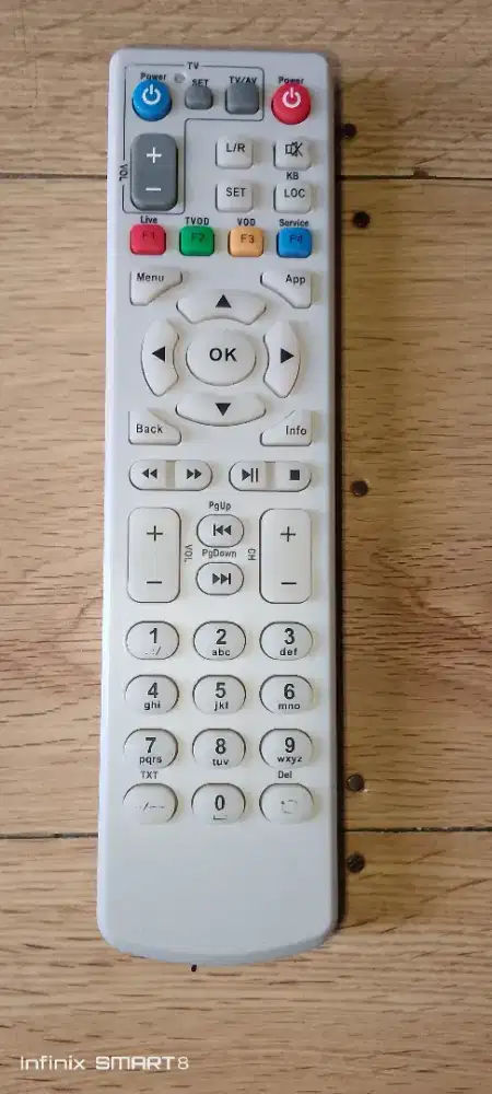 Remote STB android exs Indihome original ZTE