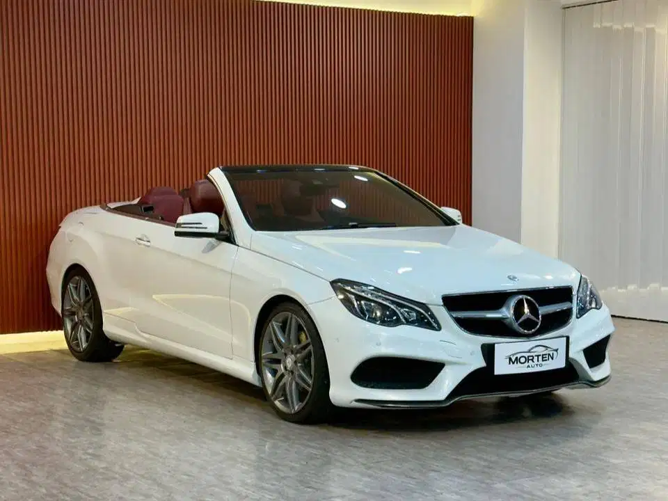 [SUPER Low Km 47 ribuan!!!] Mercy E250 Cabrio 2.0 AMG Line (A207) 2013