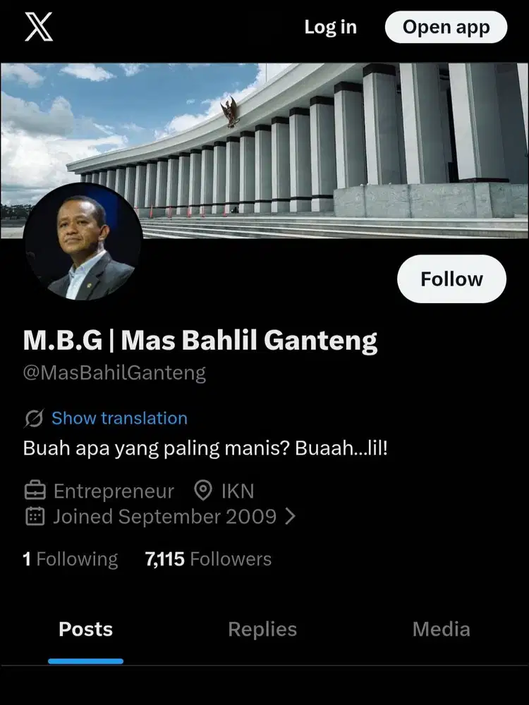 Akun X / Twitter Tahun Lama 2009 Follower 7000 Real Indonesia Murah!