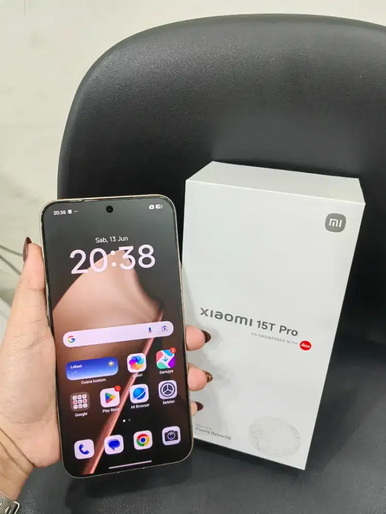 Xioami 15T PRO 12/512 Fulset ori resmi no minus garansi